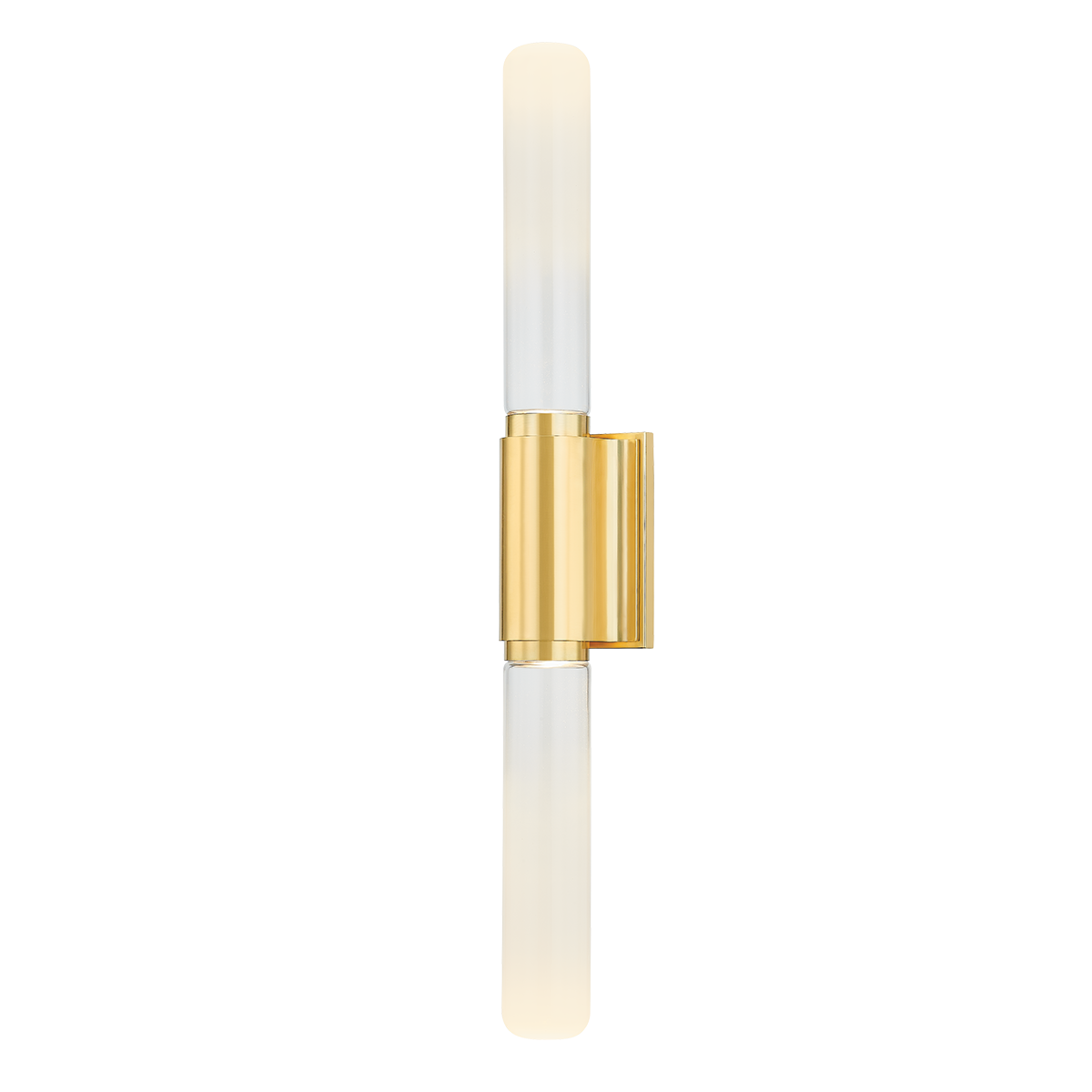 Colrain Wall Sconce 5.25" x 31.75" in aged brass — a Hudson Valley wall sconce for bathrooms, hallways, and living rooms at Laurie Yapp Home.