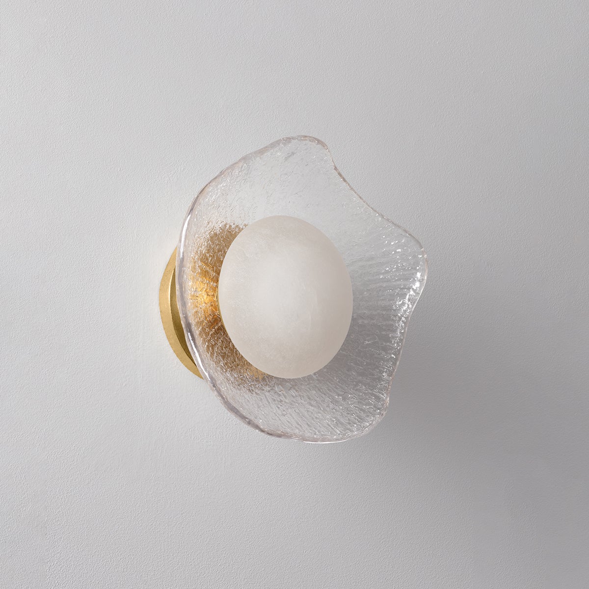 Almandine Wall Sconce — a Corbett wall sconce for bathrooms, hallways, and living rooms at Laurie Yapp Home.