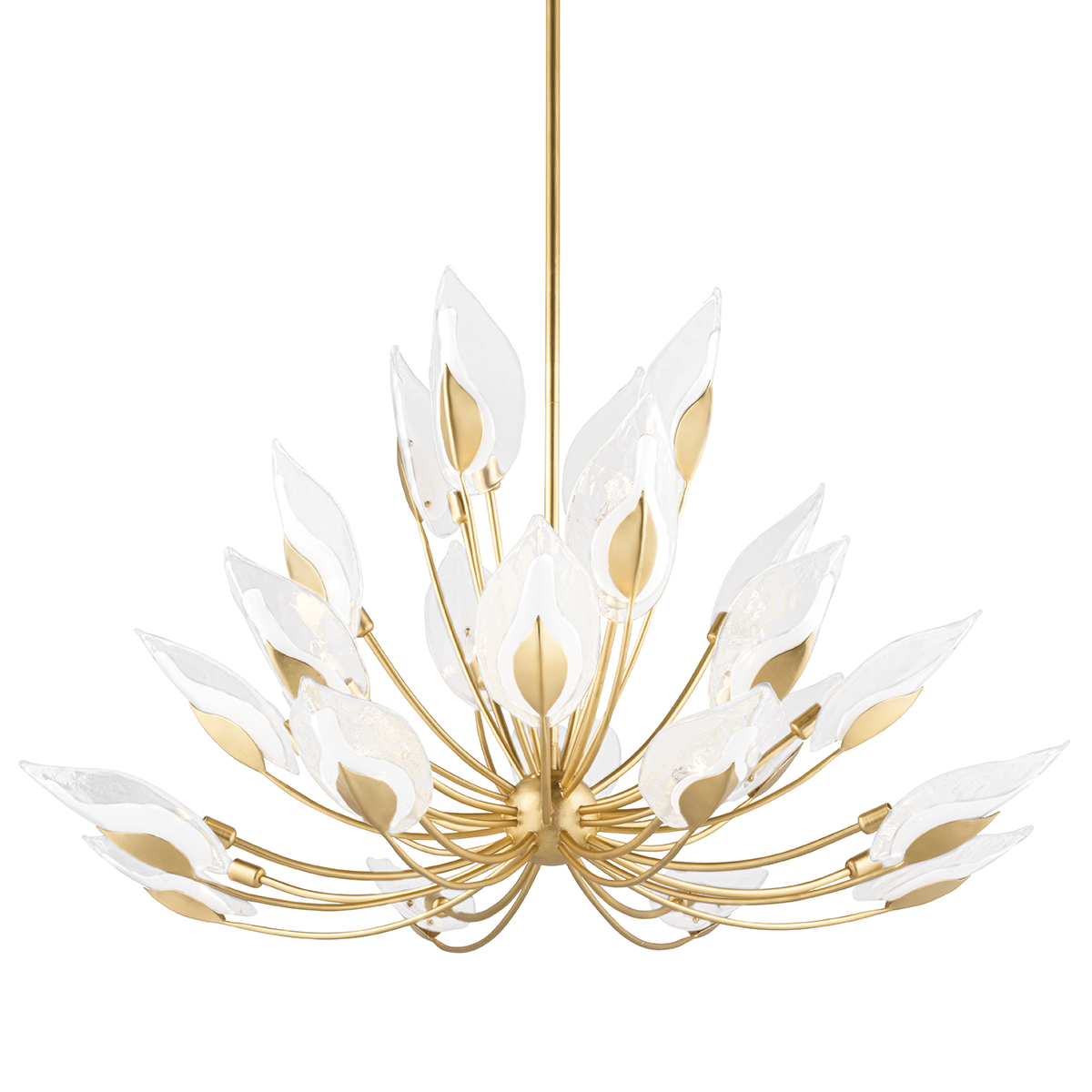 Blossom Chandelier 55" — a Hudson Valley chandelier for dining rooms, entries, and living rooms at Laurie Yapp Home.