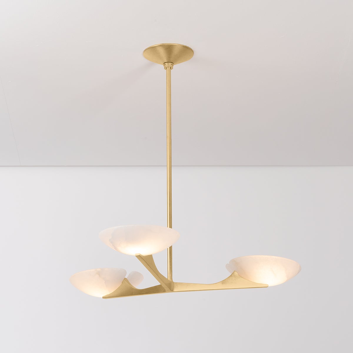 Malachite Chandelier 36.25" — a Corbett chandelier for dining rooms, entries, and living rooms at Laurie Yapp Home.