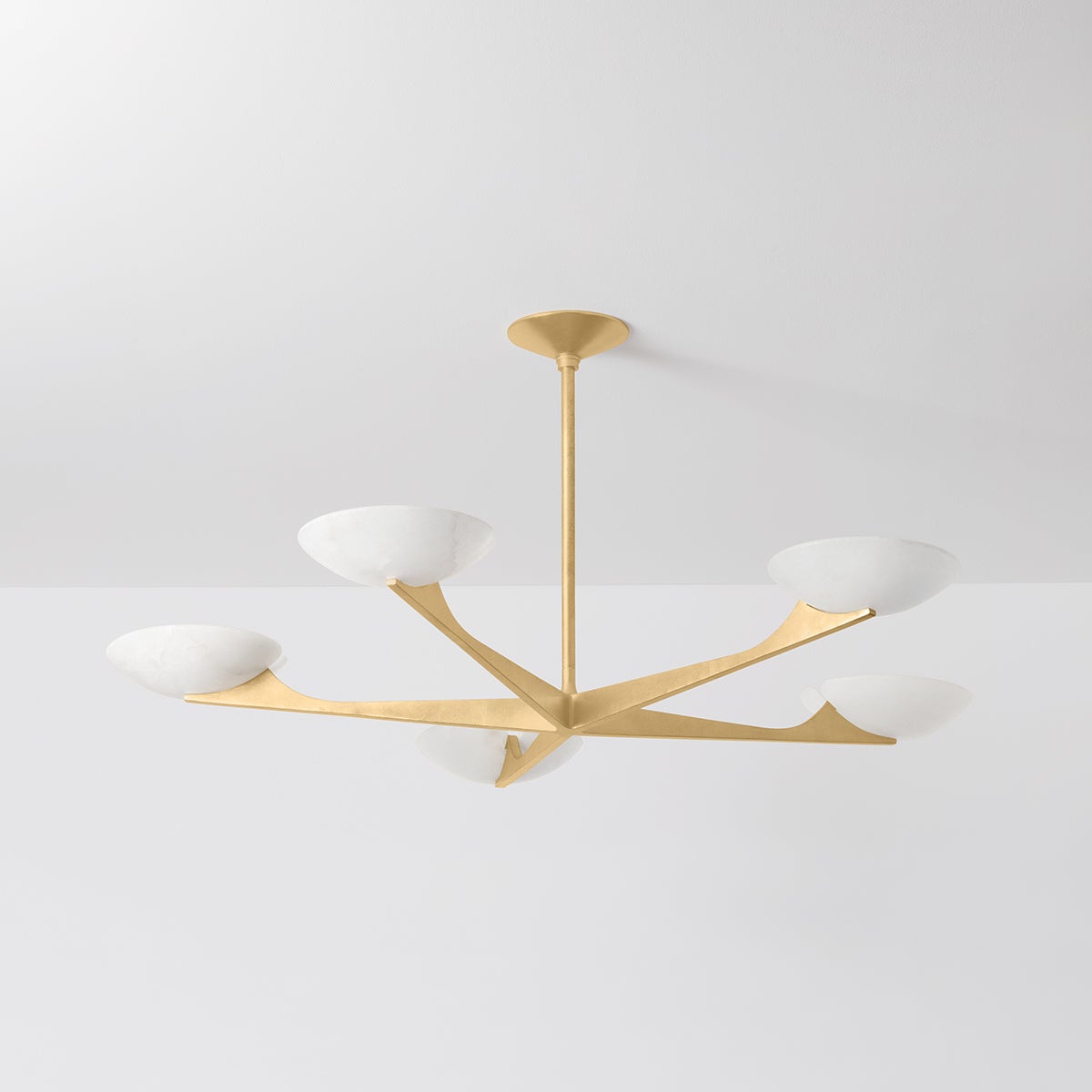 Malachite Chandelier 52" — a Corbett chandelier for dining rooms, entries, and living rooms at Laurie Yapp Home.