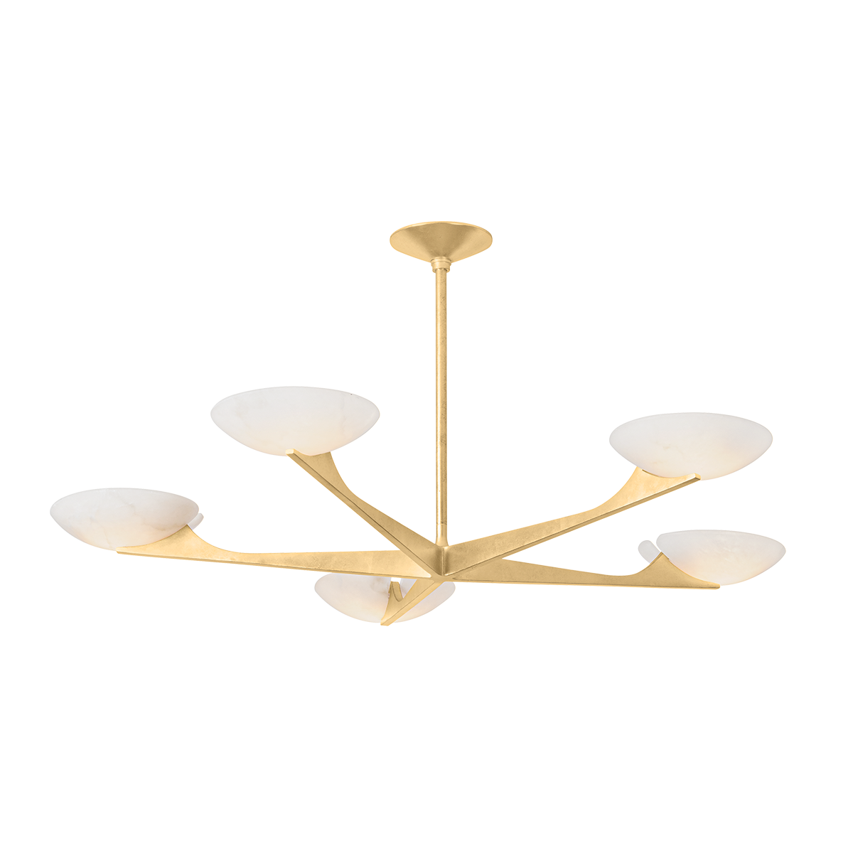 Malachite Chandelier 52" — a Corbett chandelier for dining rooms, entries, and living rooms at Laurie Yapp Home.