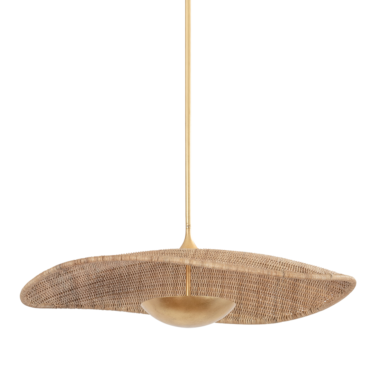 Shiloh Pendant 35.25" — a Hudson Valley pendant for kitchens, entries, and dining rooms at Laurie Yapp Home.