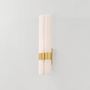 Balerma Wall Sconce 6.25" shown from the front to reveal the arm curve and shade silhouette.
