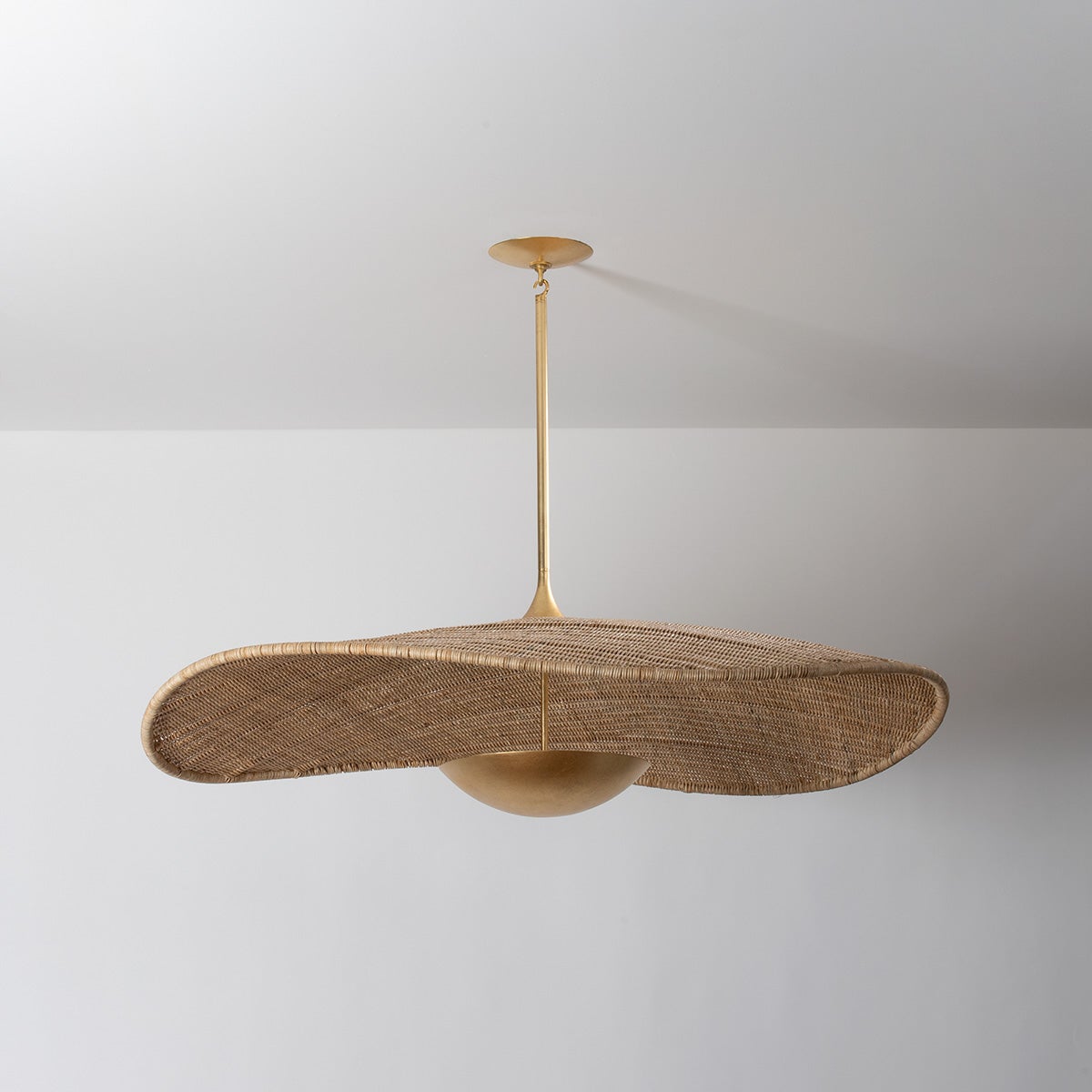 Shiloh Pendant 51.75" — a Hudson Valley pendant for kitchens, entries, and dining rooms at Laurie Yapp Home.
