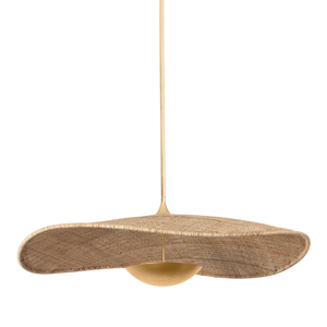 Shiloh Pendant 51.75" — a Hudson Valley pendant for kitchens, entries, and dining rooms at Laurie Yapp Home.