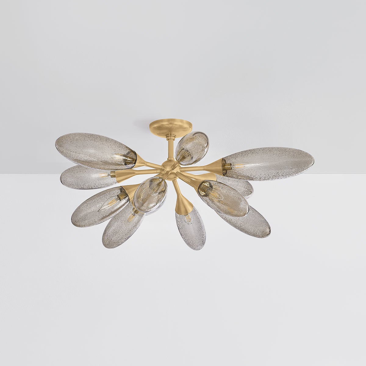 Cordoba Semi Flush — a Corbett flush mount for hallways, bedrooms, and entryways at Laurie Yapp Home.