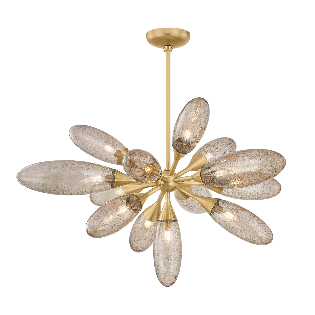 Cordoba Chandelier 39.5" — a Corbett chandelier for dining rooms, entries, and living rooms at Laurie Yapp Home.
