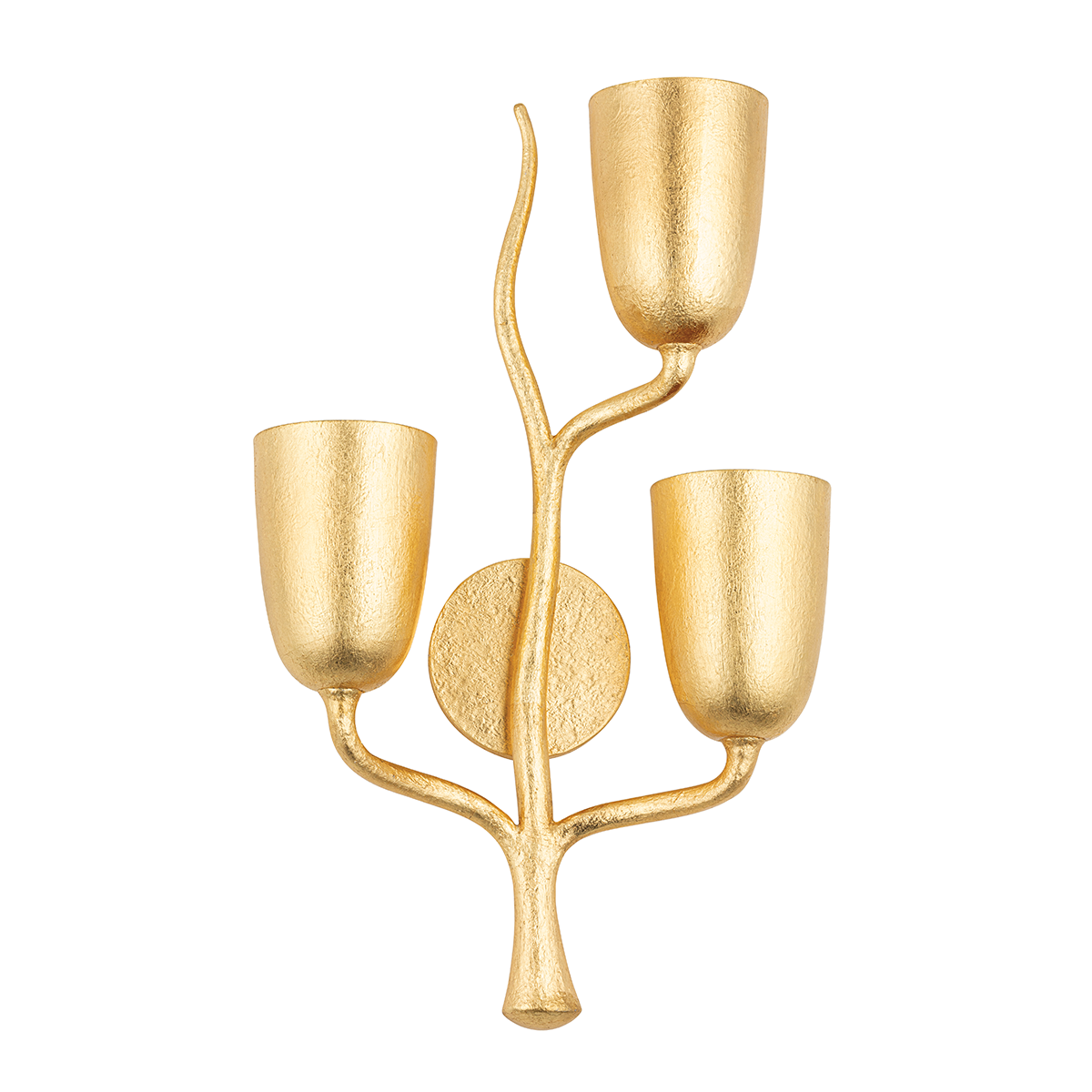 Vine Wall Sconce 14" x 23.5" — a Hudson Valley wall sconce for bathrooms, hallways, and living rooms at Laurie Yapp Home.