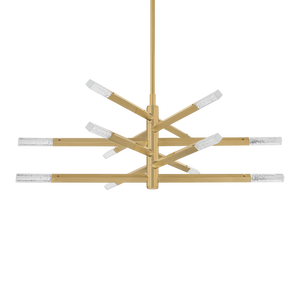 Strasbourg Chandelier 42" — a Corbett chandelier for dining rooms, entries, and living rooms at Laurie Yapp Home.
