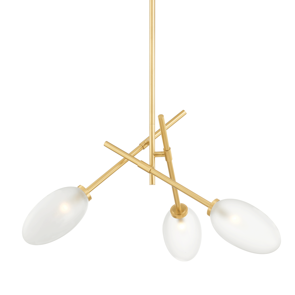 Alberton Chandelier 31.25" in aged brass — a Hudson Valley chandelier for dining rooms, entries, and living rooms at Laurie Yapp Home.