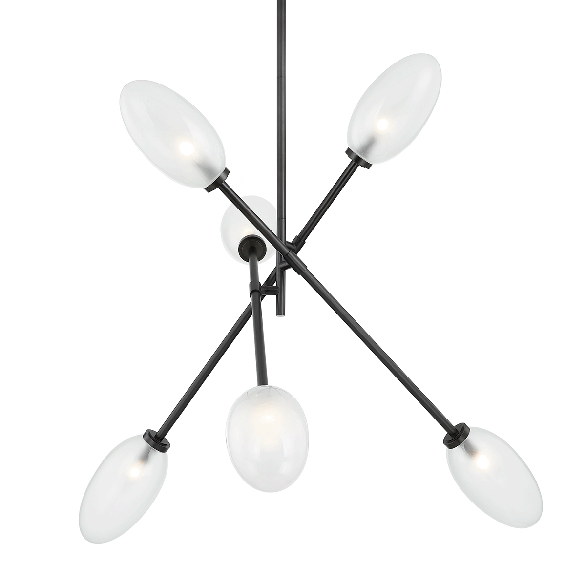 Alberton Chandelier 52.5" in aged brass — a Hudson Valley chandelier for dining rooms, entries, and living rooms at Laurie Yapp Home.