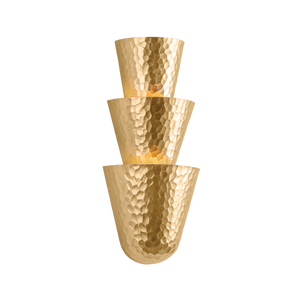 Bucharest Wall Sconce — a Corbett wall sconce for bathrooms, hallways, and living rooms at Laurie Yapp Home.