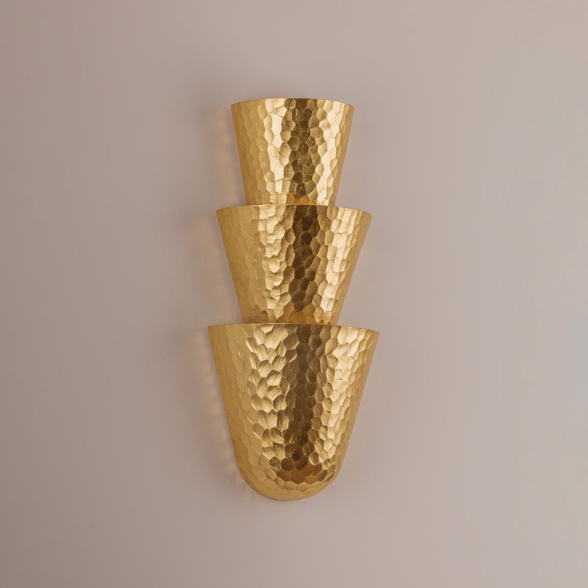 Close-up of the Bucharest Wall Sconce showing the arm curve and shade silhouette.
