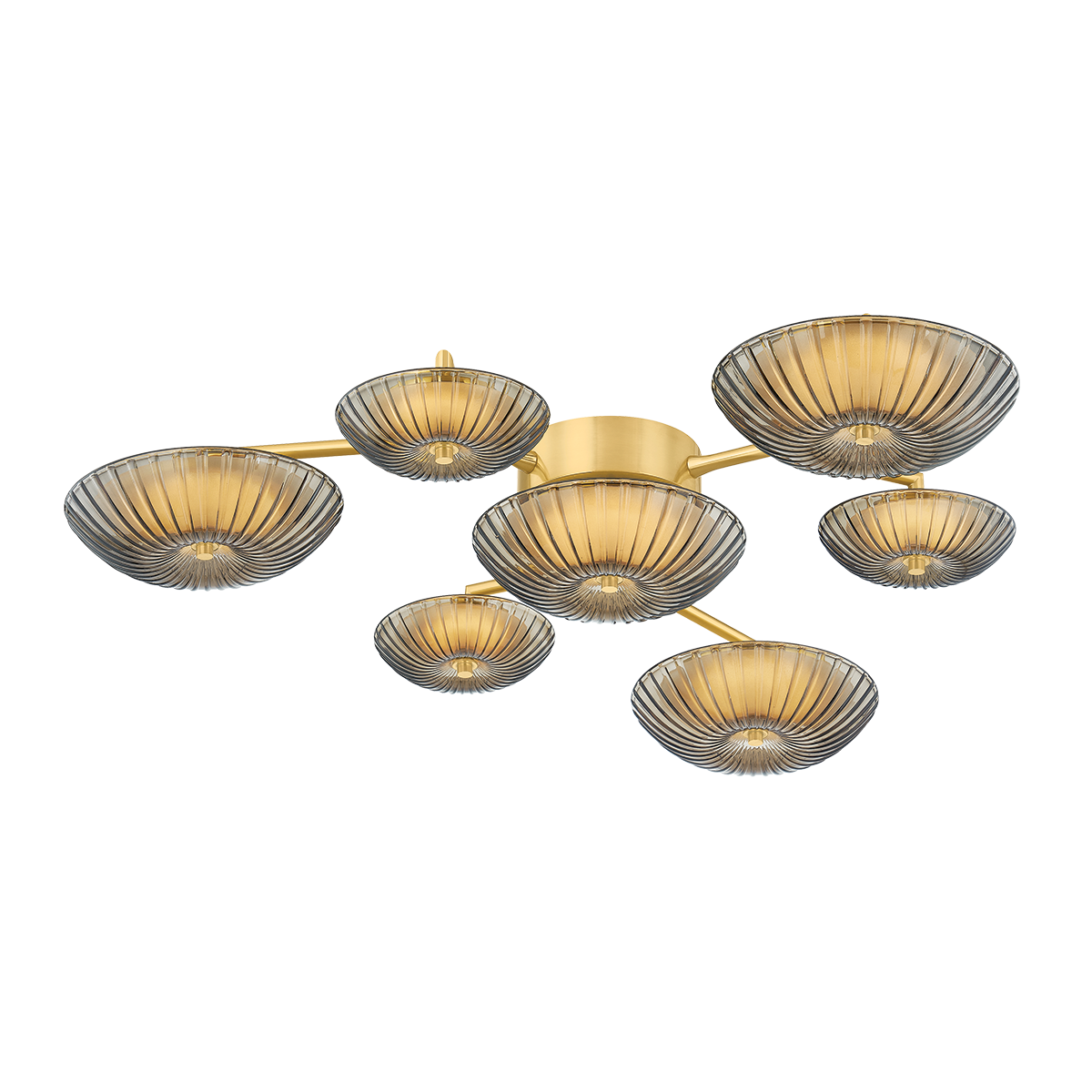 Birmingham Flush Mount 40.75" — a Corbett flush mount for hallways, bedrooms, and entryways at Laurie Yapp Home.