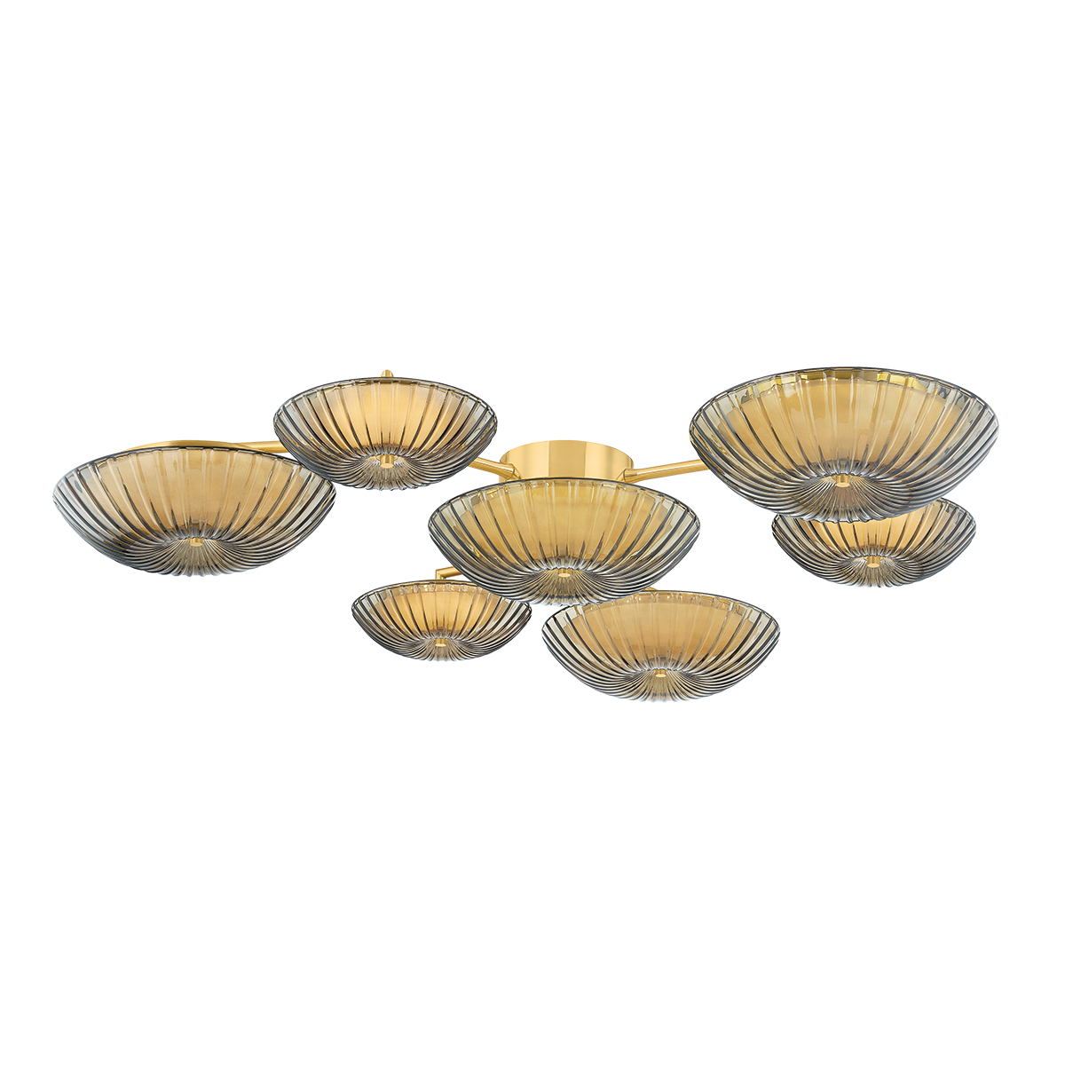 Birmingham Flush Mount 51.5" — a Corbett flush mount for hallways, bedrooms, and entryways at Laurie Yapp Home.