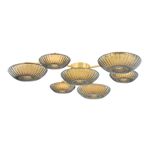 Birmingham Flush Mount 51.5" — a Corbett flush mount for hallways, bedrooms, and entryways at Laurie Yapp Home.