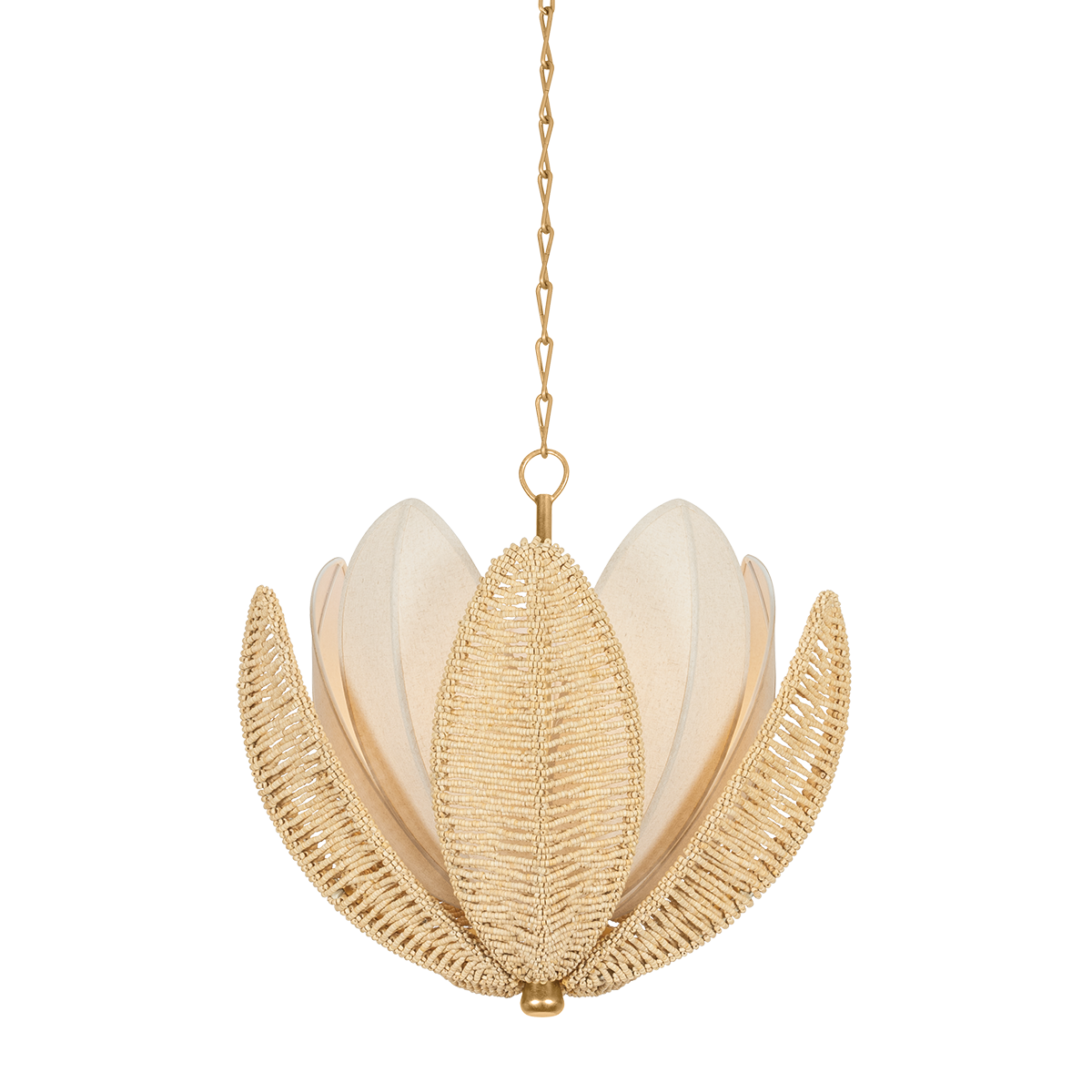 Costa Brava Chandelier 24" — a Corbett chandelier for dining rooms, entries, and living rooms at Laurie Yapp Home.