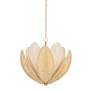 Costa Brava Chandelier 24" — a Corbett chandelier for dining rooms, entries, and living rooms at Laurie Yapp Home.