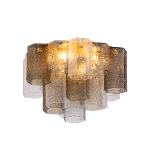 Helsinki Semi Flush 18.5" — a Corbett flush mount for hallways, bedrooms, and entryways at Laurie Yapp Home.