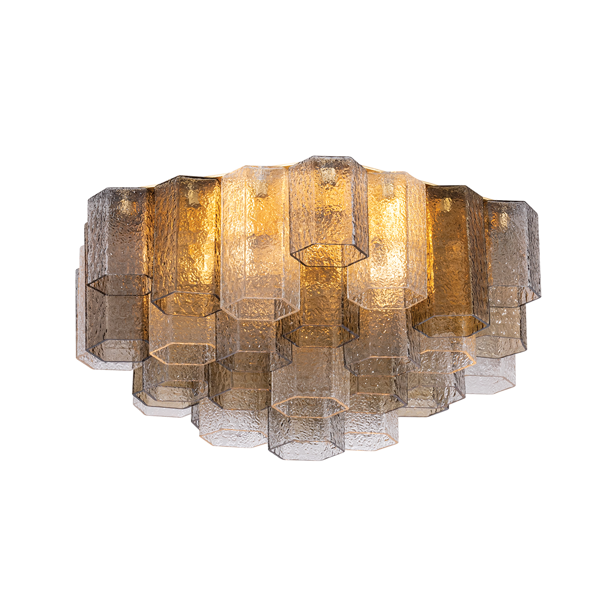 Helsinki Semi Flush 26" — a Corbett flush mount for hallways, bedrooms, and entryways at Laurie Yapp Home.