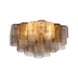 Helsinki Semi Flush 26" — a Corbett flush mount for hallways, bedrooms, and entryways at Laurie Yapp Home.