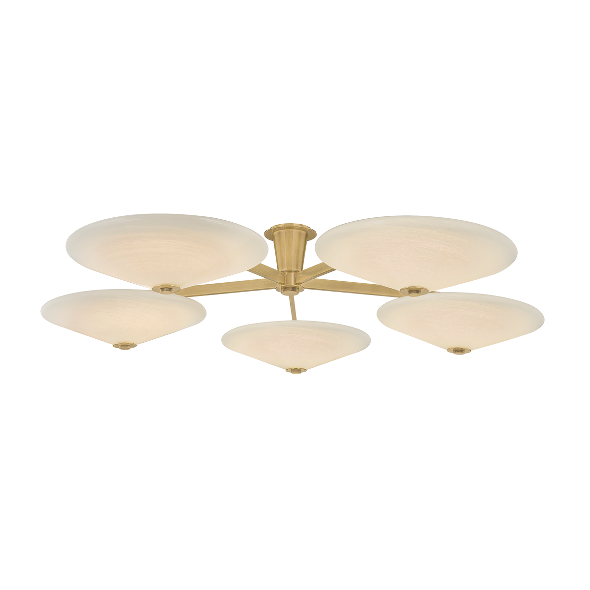 Cologne Flush Mount 60" — a Corbett flush mount for hallways, bedrooms, and entryways at Laurie Yapp Home.