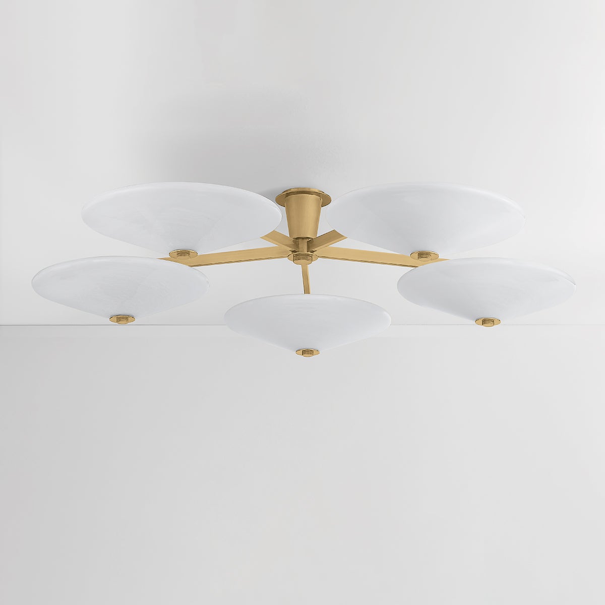Cologne Flush Mount 60" — a Corbett flush mount for hallways, bedrooms, and entryways at Laurie Yapp Home.