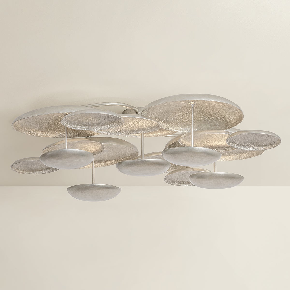 Fistral Semi Flush 42.75" shown from a second angle to highlight the shade profile and mounting canopy.