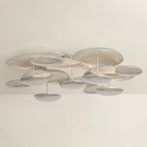 Fistral Semi Flush 42.75" shown from a second angle to highlight the shade profile and mounting canopy.