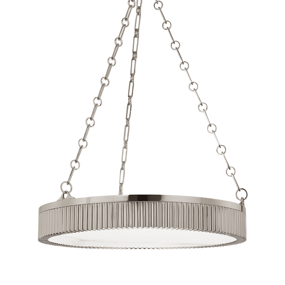 Lynden Chandelier 22" shown from a second angle to highlight the frame, arms, and shade detail.