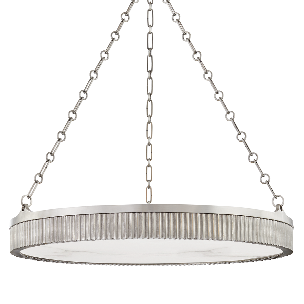 Lynden Chandelier 30" shown from a second angle to highlight the frame, arms, and shade detail.