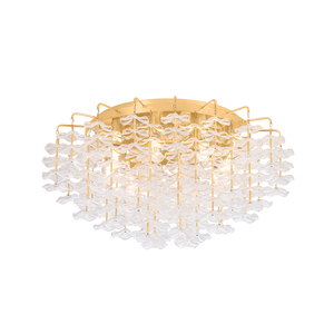 Alsace Semi Flush 24" — a Corbett flush mount for hallways, bedrooms, and entryways at Laurie Yapp Home.
