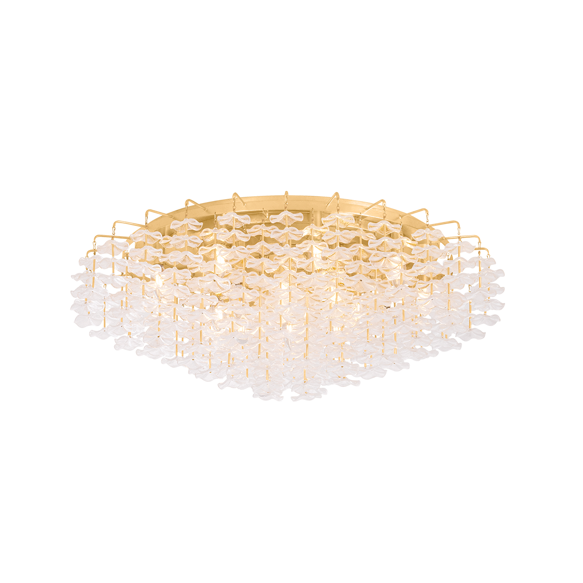 Alsace Semi Flush 36" — a Corbett flush mount for hallways, bedrooms, and entryways at Laurie Yapp Home.