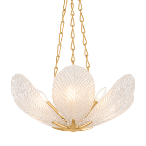 Galena Chandelier 24" — a Corbett chandelier for dining rooms, entries, and living rooms at Laurie Yapp Home.