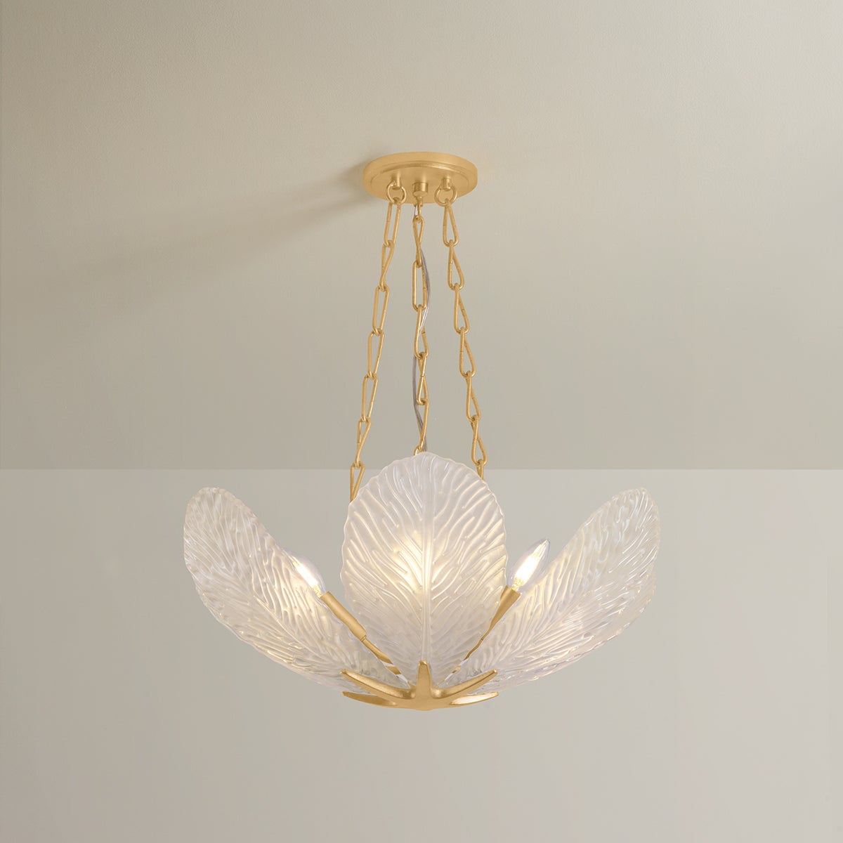 Galena Chandelier 24" — a Corbett chandelier for dining rooms, entries, and living rooms at Laurie Yapp Home.