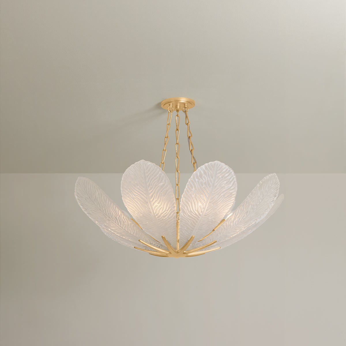 Galena Chandelier 34" — a Corbett chandelier for dining rooms, entries, and living rooms at Laurie Yapp Home.