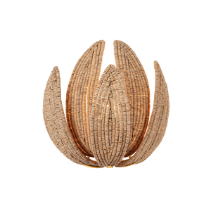 Varanasi Wall Sconce — a Corbett wall sconce for bathrooms, hallways, and living rooms at Laurie Yapp Home.