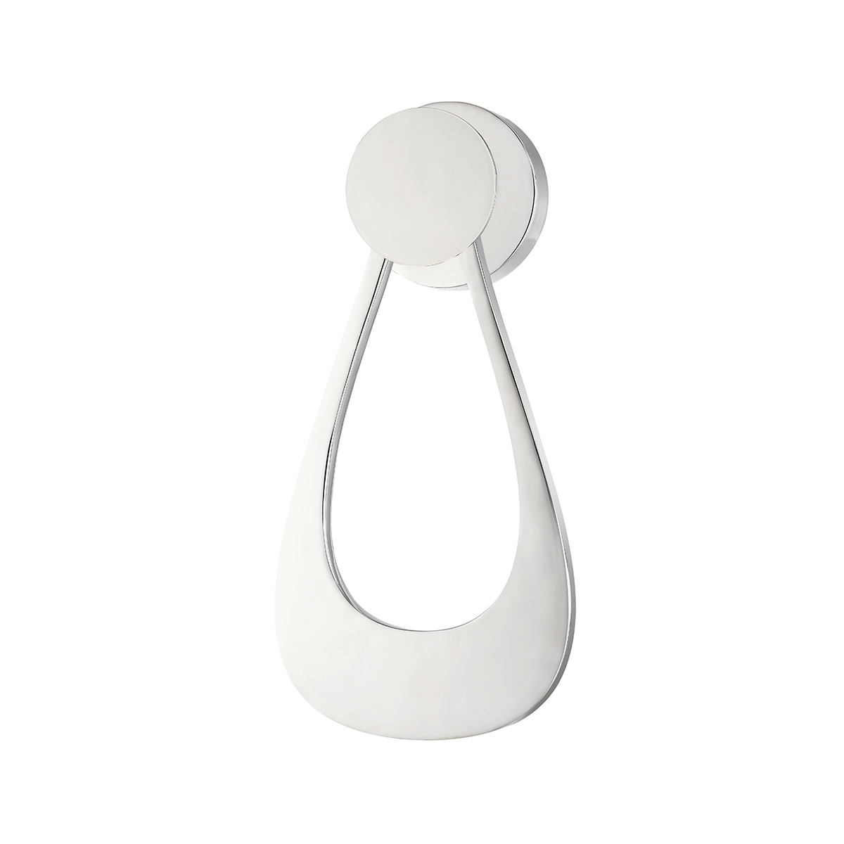 Rooney Wall Sconce in polished nickel — a Hudson Valley wall sconce for bathrooms, hallways, and living rooms at Laurie Yapp Home.