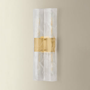 Bromo Wall Sconce shown from a second angle to highlight the arm curve and shade silhouette.
