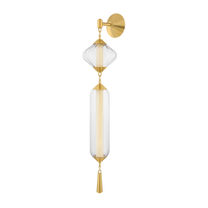 Fiorello Wall Sconce — a Corbett wall sconce for bathrooms, hallways, and living rooms at Laurie Yapp Home.
