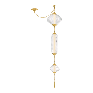 Fiorello Pendant — a Corbett pendant for kitchens, entries, and dining rooms at Laurie Yapp Home.