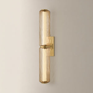 Tuscany Bath And Vanity shown from the front to reveal the arm spread and shade silhouette.