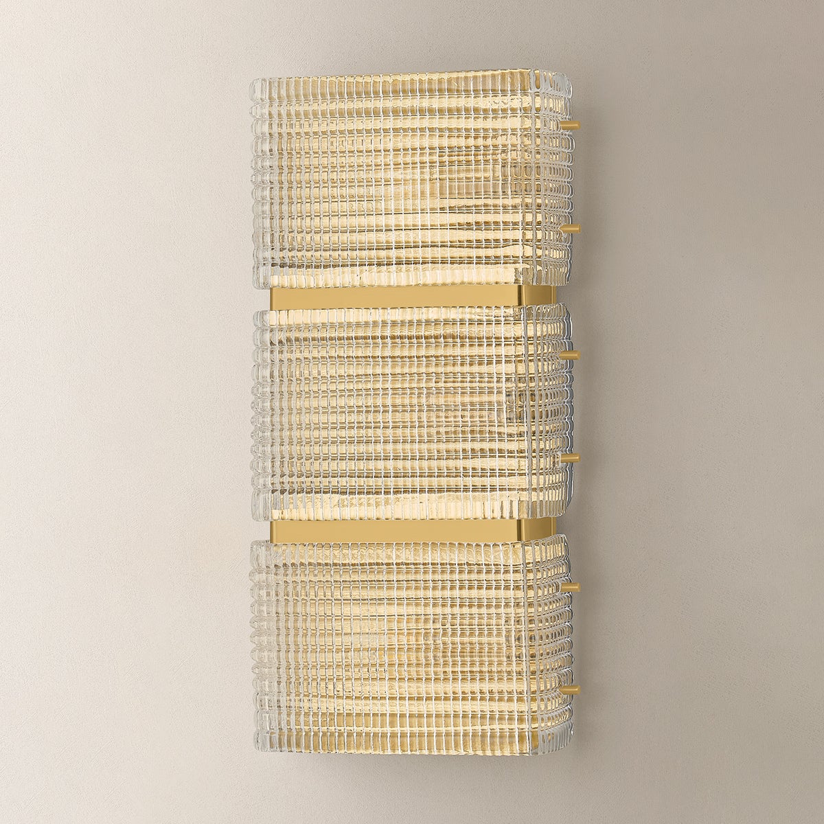 Mav Wall Sconce 8.5" x 16.75" — a Corbett wall sconce for bathrooms, hallways, and living rooms at Laurie Yapp Home.