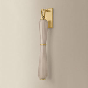 Zircon Bath And Vanity shown from a second angle to highlight the arm spread and shade silhouette.