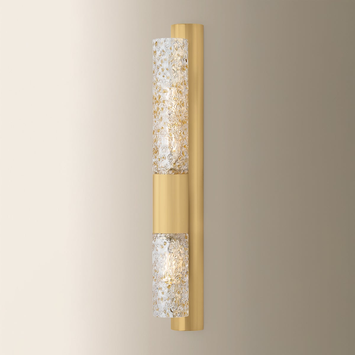 Ivalo Wall Sconce 2.75" x 24" shown from a second angle to highlight the arm curve and shade silhouette.
