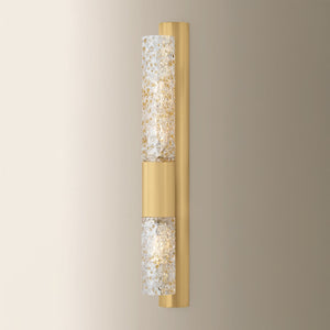 Ivalo Wall Sconce 2.75" x 24" shown from a second angle to highlight the arm curve and shade silhouette.