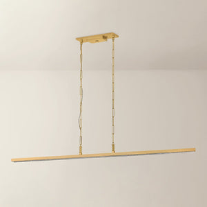 Cortina Linear shown from a second angle to highlight the extended frame and shade array.