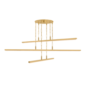 Cortina Chandelier — a Corbett chandelier for dining rooms, entries, and living rooms at Laurie Yapp Home.