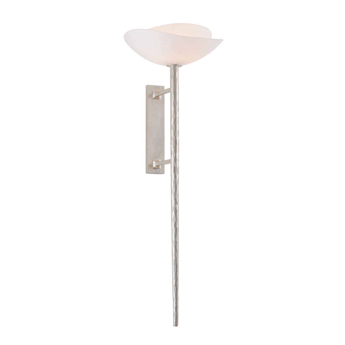 Coppa Wall Sconce shown from a second angle to highlight the arm curve and shade silhouette.